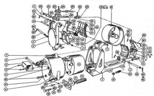 Clark / CCL 106B 13" DC Magnetic Drum Brakes - Duke Electric