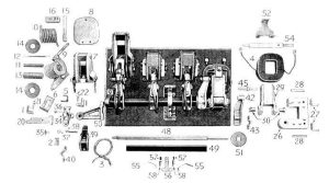 Clark / CCL Form 150-3R3A DC Magnetic Contactor - Duke Electric