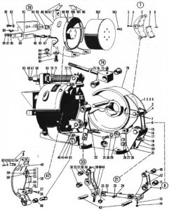 EC&M / Square D 5010 13" Type WB Folio 5 Magnetic Drum Brakes - Duke Electric