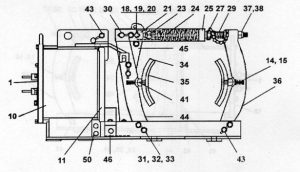 EC&M / Square D 5010 16" Type F Series B Magnetic Drum Brakes - Duke Electric