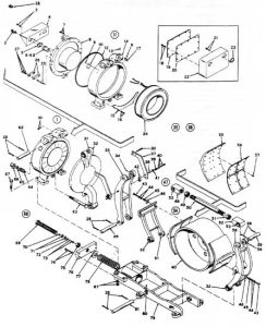 EC&M / Square D 5010 30" Type WB Folio 5 Magnetic Drum Brakes - Duke Electric