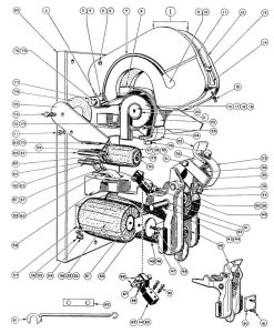 EC&M / Square D No. 4 / 4A Type L Folio 3 Single Pole Spring Closed Line-Arc Contactors - Duke Electric