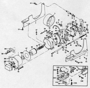 GE IC9528 10" A101 Magnetic Drum Brakes - Duke Electric