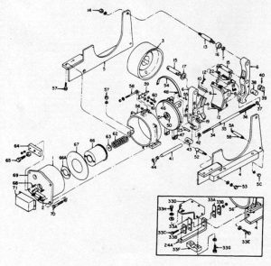 GE IC9528 13" A102 Magnetic Drum Brakes - Duke Electric