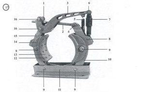 Wagner Type H 14" Old Style Hydraulic Drum Brakes - Duke Electric